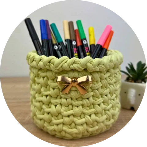 Organizador en Cesta